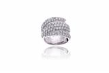Anello con diamanti - Asta di Pasqua