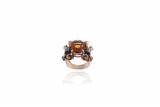 Anello con quarzo e diamanti - Asta di Pasqua Anello con quarzo e diamanti - Asta di Pasqua