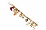 Bracciale con charms in oro - Asta di Pasqua Bracciale con charms in oro - Asta di Pasqua