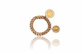 Bracciale con due sterline - Asta di Pasqua Bracciale con due sterline - Asta di Pasqua
