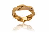 Bracciale con maglie a tessuto intrecciate - Asta di Pasqua Bracciale con maglie a tessuto intrecciate - Asta di Pasqua
