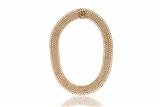 Collana a maglia intrecciata in oro - Asta di Pasqua