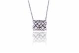 Collana con ciondolo in diamanti - Asta di Pasqua Collana con ciondolo in diamanti - Asta di Pasqua
