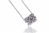 Collana con ciondolo in diamanti - Asta di Pasqua Collana con ciondolo in diamanti - Asta di Pasqua