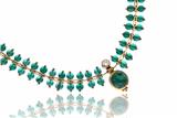 Collana con pietre e diamante - Asta di Pasqua Collana con pietre e diamante - Asta di Pasqua