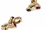 Collana con rubini e zaffiri cabochon - Asta di Pasqua Collana con rubini e zaffiri cabochon - Asta di Pasqua