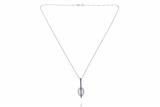 Collana e ciondolo con zaffiri e diamanti - Asta di Pasqua Collana e ciondolo con zaffiri e diamanti - Asta di Pasqua