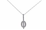 Collana e ciondolo con zaffiri e diamanti - Asta di Pasqua Collana e ciondolo con zaffiri e diamanti - Asta di Pasqua