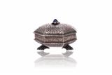 F Chiappe, scatola in argento 900 - Asta di Pasqua