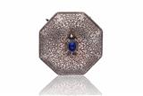 F Chiappe, scatola in argento 900 - Asta di Pasqua