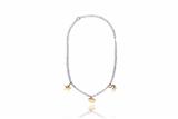 Pomellato Dodo, tre ciondoli in oro 750 con collana in argento 925 - Asta di Pasqua Pomellato Dodo, tre ciondoli in oro 750 con collana in argento 925 - Asta di Pasqua