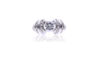 Anello con diamanti - Asta Orologi & Gioielli Anello con diamanti - Asta Orologi & Gioielli