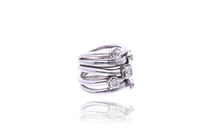 Anello con diamanti - Asta Orologi & Gioielli Anello con diamanti - Asta Orologi & Gioielli