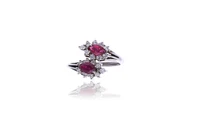 Anello con diamanti e rubini - Asta Orologi & Gioielli Anello con diamanti e rubini - Asta Orologi & Gioielli