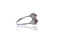 Anello con diamanti e rubini - Asta Orologi & Gioielli Anello con diamanti e rubini - Asta Orologi & Gioielli