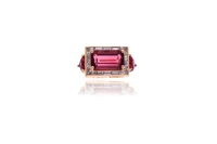 Anello con diamanti e tormaline - Asta Orologi & Gioielli Anello con diamanti e tormaline - Asta Orologi & Gioielli
