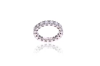 Anello eternity con diamanti - Asta Orologi & Gioielli Anello eternity con diamanti - Asta Orologi & Gioielli
