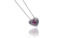Collana con rubino e diamanti - Asta Orologi & Gioielli Collana con rubino e diamanti - Asta Orologi & Gioielli