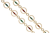 Collana con smalti - Asta Orologi & Gioielli