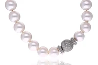 Collana di perle e diamanti - Asta Orologi & Gioielli Collana di perle e diamanti - Asta Orologi & Gioielli
