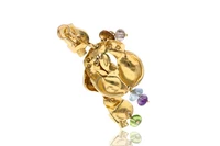 Misani, paio di orecchini con acquemarine, peridoti e quarzi - Asta Orologi & Gioielli Misani, paio di orecchini con acquemarine, peridoti e quarzi - Asta Orologi & Gioielli