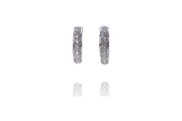 Paio di orecchini a cerchio con diamanti - Asta Orologi & Gioielli Paio di orecchini a cerchio con diamanti - Asta Orologi & Gioielli