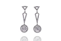 Paio di orecchini con diamanti - Asta Orologi & Gioielli Paio di orecchini con diamanti - Asta Orologi & Gioielli