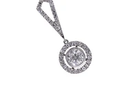 Paio di orecchini con diamanti - Asta Orologi & Gioielli Paio di orecchini con diamanti - Asta Orologi & Gioielli
