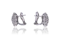 Paio di orecchini con diamanti - Asta Orologi & Gioielli Paio di orecchini con diamanti - Asta Orologi & Gioielli