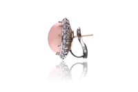 Paio di orecchini con diamanti e corallo - Asta Orologi & Gioielli Paio di orecchini con diamanti e corallo - Asta Orologi & Gioielli