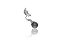 Paio di orecchini con diamanti e perle Tahiti - Asta Orologi & Gioielli Paio di orecchini con diamanti e perle Tahiti - Asta Orologi & Gioielli