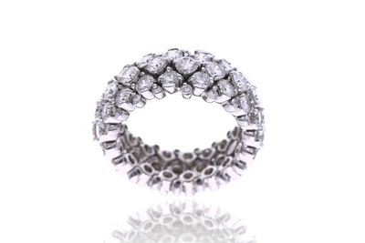Anello a maglia morbida con diamanti - Asta Orologi & Gioielli Anello a maglia morbida con diamanti - Asta Orologi & Gioielli