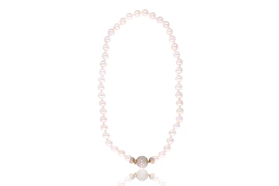 Collana di perle e diamanti - Asta Orologi & Gioielli Collana di perle e diamanti - Asta Orologi & Gioielli