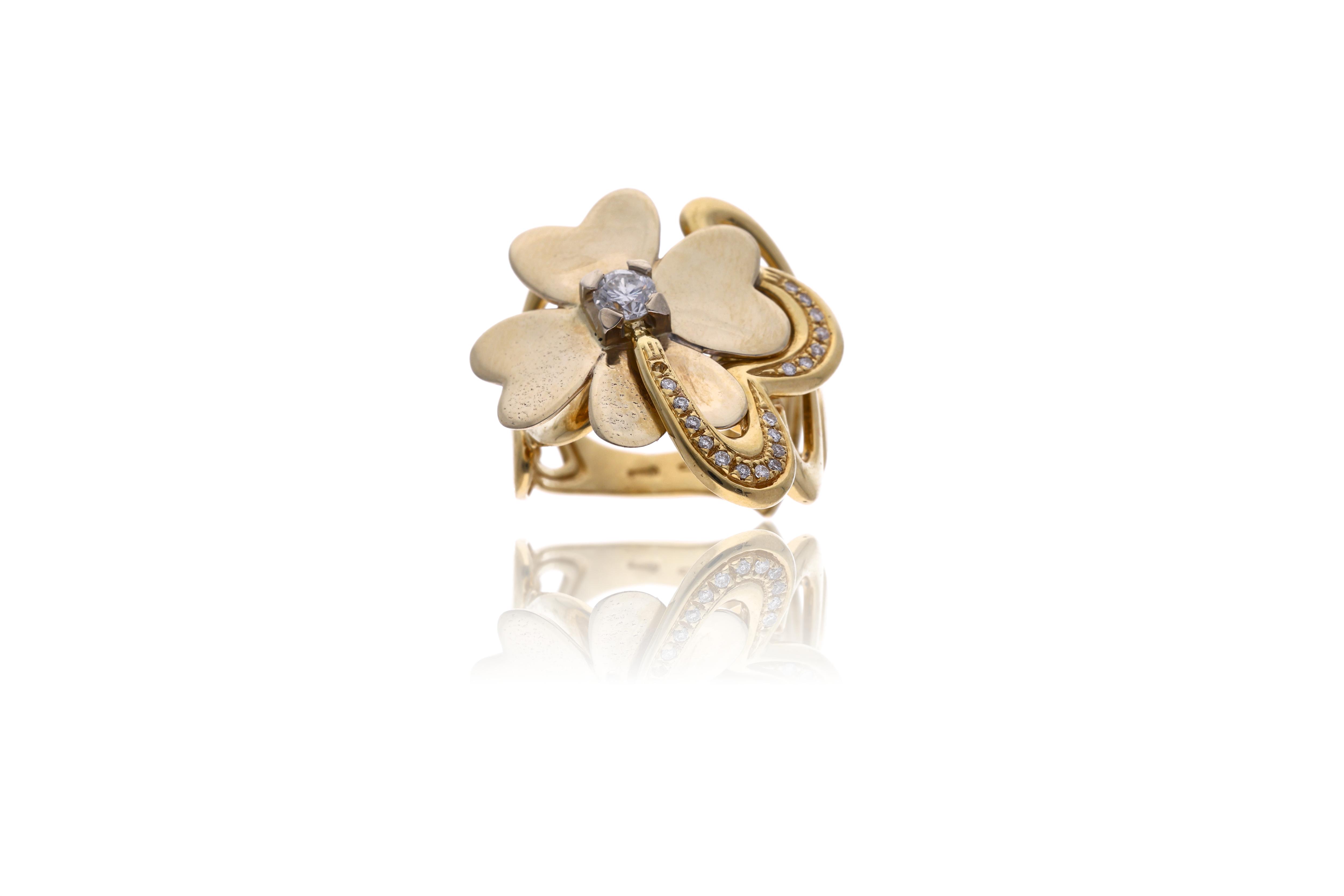 Anello con diamanti - Asta Orologi & Gioielli