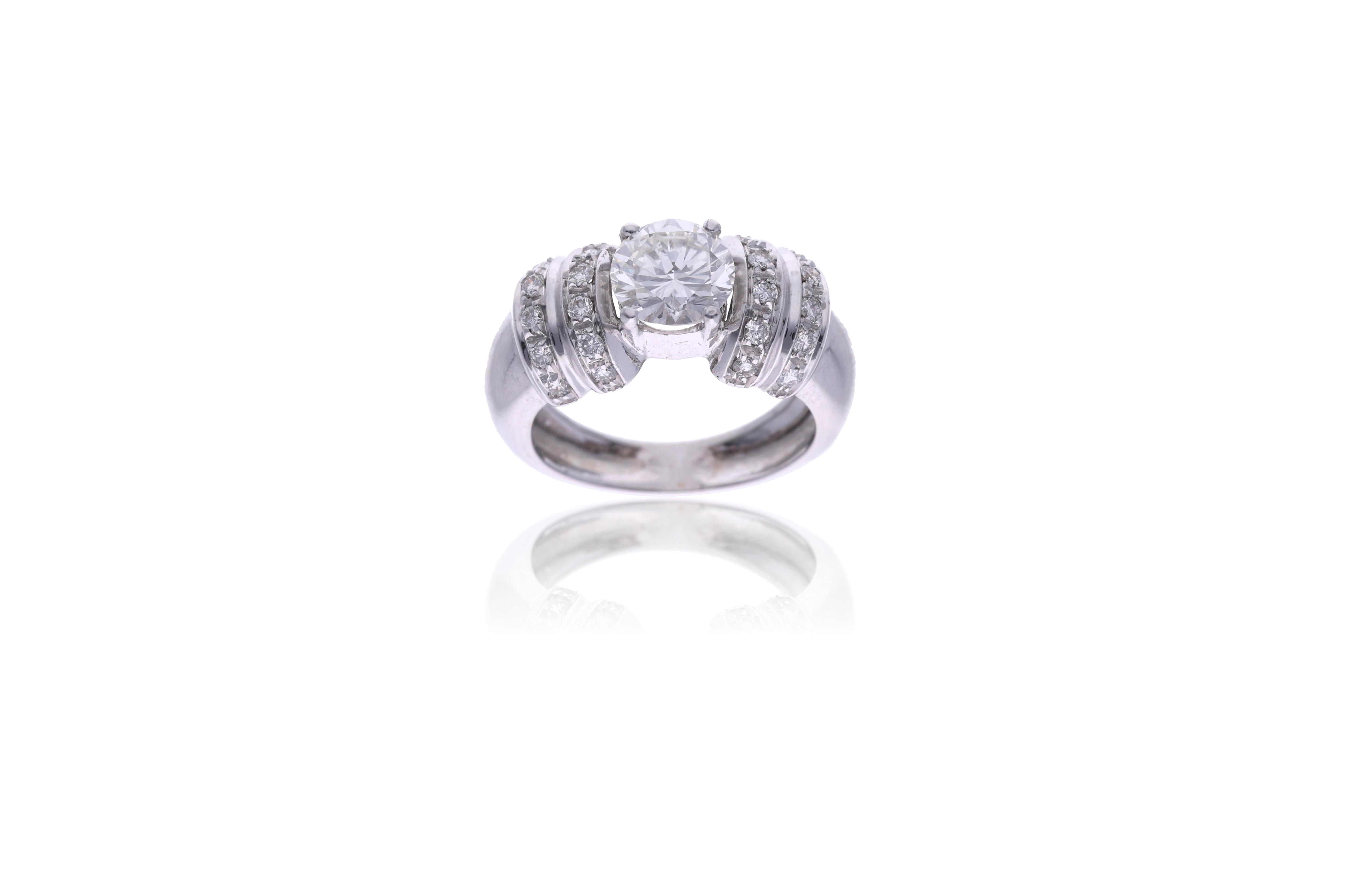 Anello con diamanti - Asta Orologi & Gioielli