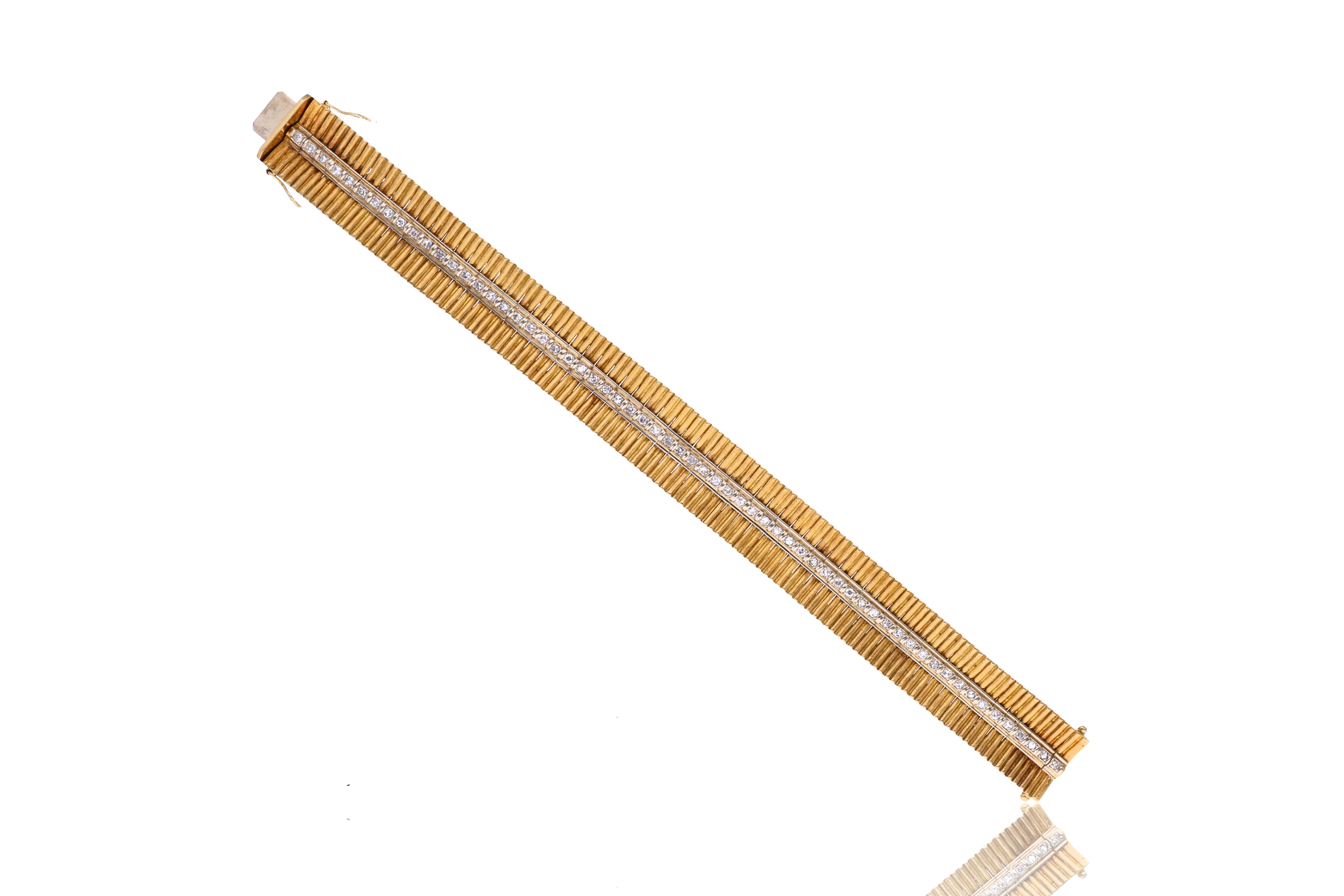 Bracciale con diamanti - Asta Orologi & Gioielli