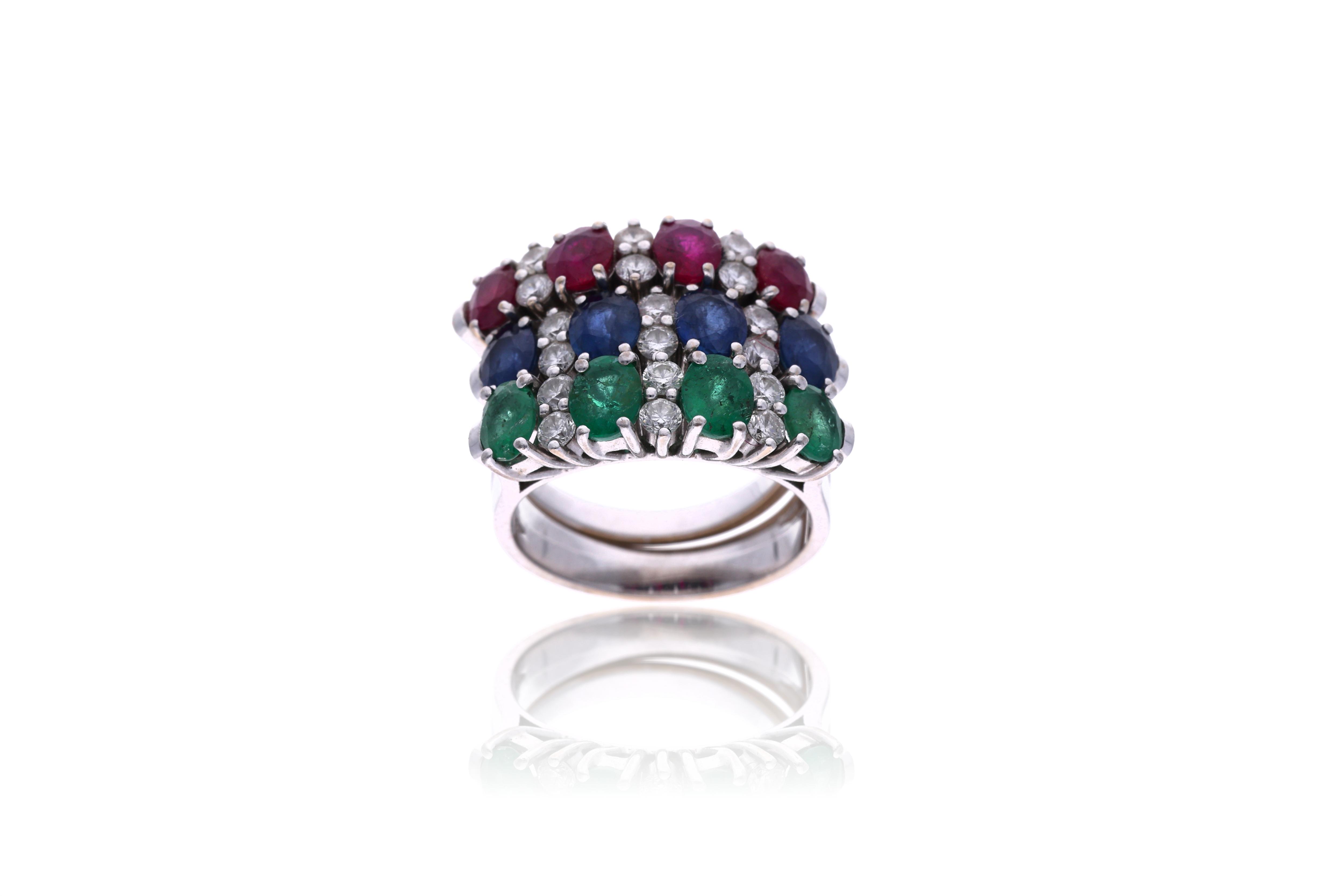 Tre anelli con diamanti - Asta Orologi & Gioielli
