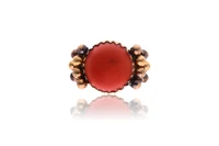Anello con corallo - Asta Speciale Tesori d'Autunno