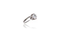 Anello con diamante - Asta Speciale Tesori d'Autunno
