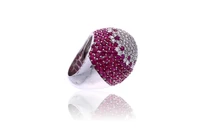 Anello con diamanti e rubini - Asta Speciale Tesori d'Autunno