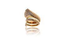 Anello con diamanti e zaffiri - Asta Speciale Tesori d'Autunno