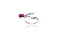 Anello con rubino e diamanti - Asta Speciale Tesori d'Autunno
