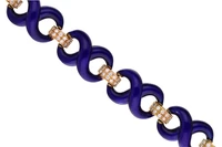 Bracciale con diamanti e smalti - Asta Speciale Tesori d'Autunno