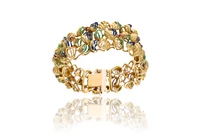 Bracciale con smalti e rubini - Asta Speciale Tesori d'Autunno