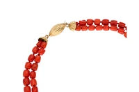 Collana con corallo - Asta Speciale Tesori d'Autunno