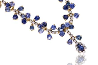 Collana con zaffiri e diamanti - Asta Speciale Tesori d'Autunno