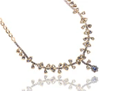 Collana con zaffiri e diamanti - Asta Speciale Tesori d'Autunno