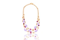 Marco Bicego, Confetti, collana con ametiste e rubelliti - Asta Speciale Tesori d'Autunno