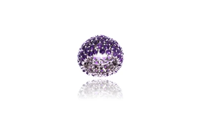 Anello con ametiste, attribuito a Sabbadini - Asta Speciale Tesori d'Autunno