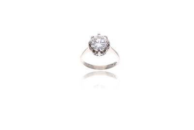 Anello con diamante - Asta Speciale Tesori d'Autunno